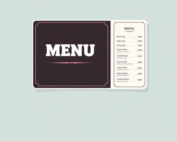 Elément de design d'icône de menu latéral en format PNG vectoriel