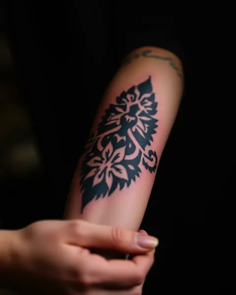 Encre de tatouage blanche : Simple et audacieuse