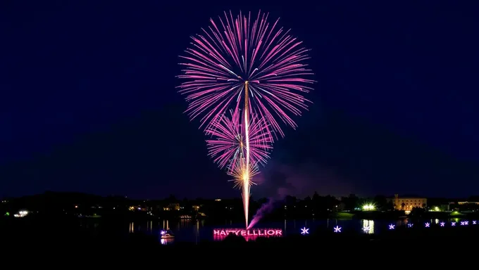 Excelsior Feux d'artifice 2025 éclaire avec spectacle coloré