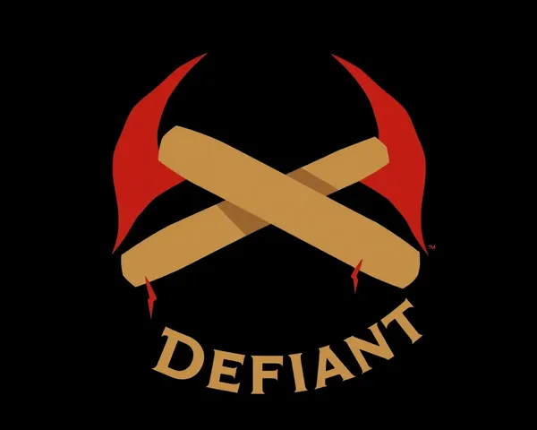 Exemple de conception de logo PNG Xdefiant