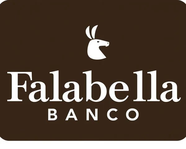 Exemple de design de logo Banco Falabella PNG