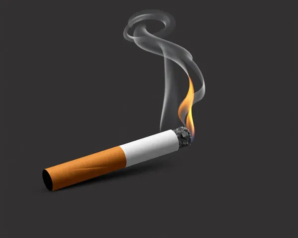 Explication de l'image de cigarette en format PNG