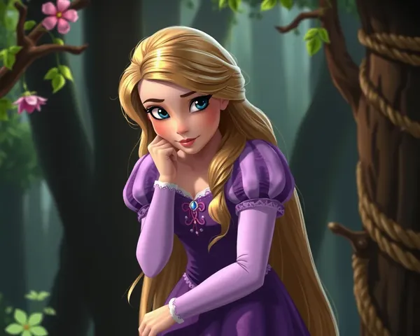 Explication du type de fichier graphique PNG de Rapunzel