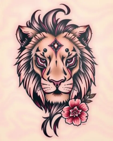 Exploration du symbolisme des conceptions de tatouage de lionne