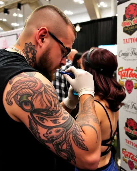 Expo de tatouage 2024 : démonstration d'artistes et de tendances