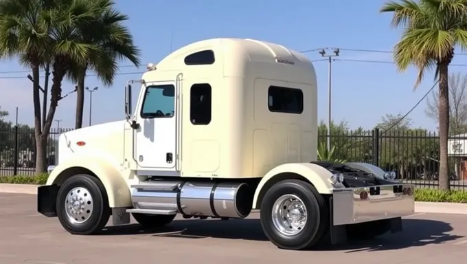 Expérience de conduite de cabine de Peterbilt 589 en 2025