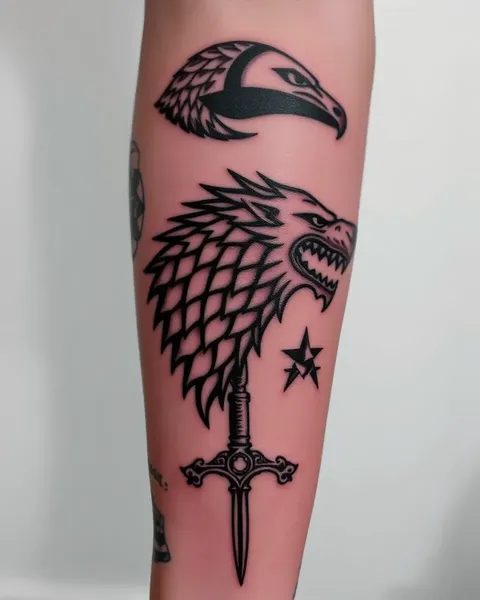 Expérience de tatouage de Game of Thrones : Un voyage d'expression de soi