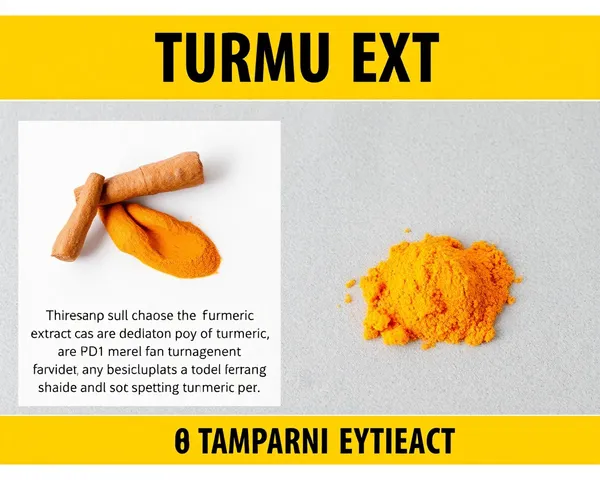 Extraits de curcuma PNG : propriétés d'extraits de curcuma PNG