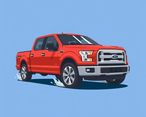 F150 Truck PNG File pour l'art numérique