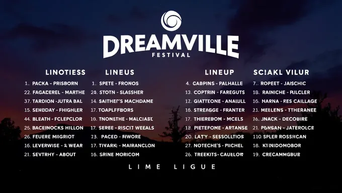 Festival Dreamville 2025, programmation pour des expériences exclusives