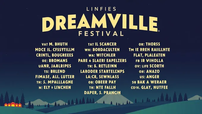 Festival Dreamville 2025, programmation pour musique diversifiée