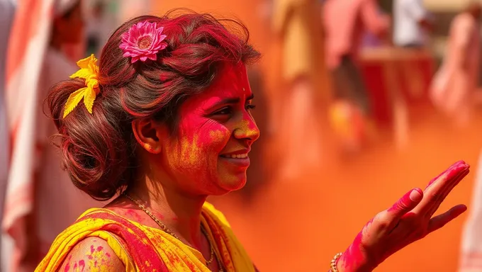 Festival de Holi 2025 : Moment pour la famille et les amis