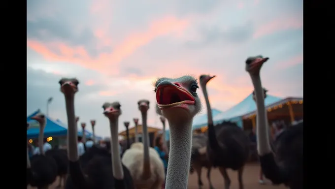 Festival de l'ostrich 2025 : une célébration des oiseaux uniques