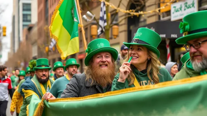 Festival de la parade de Saint-Patrick à Chicago 2025