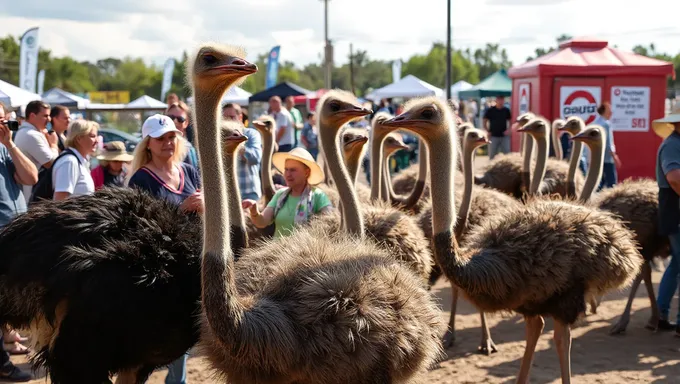 Festival des autruches 2025 : expérience inoubliable à venir