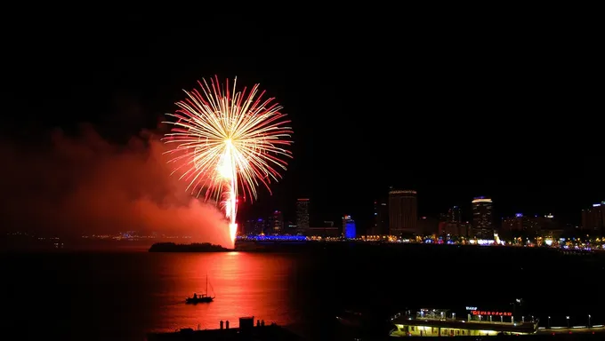 Feu d'artifice de Green Bay 2025 : une nuit à se rappeler