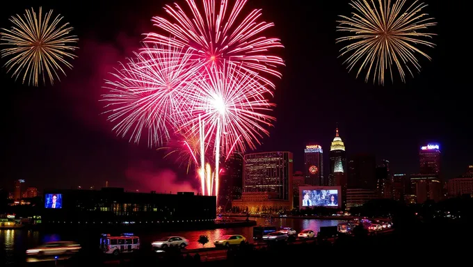 Feu d'artifice à la télévision le 4 juillet 2025 annoncé