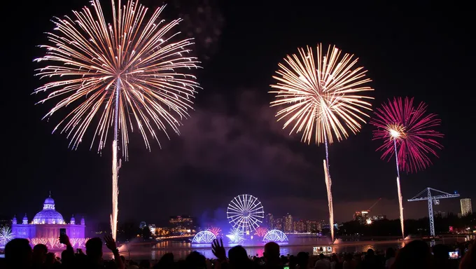 Feux d'artifice de Cal Expo 2025 : célébration de l'anniversaire du 10e année