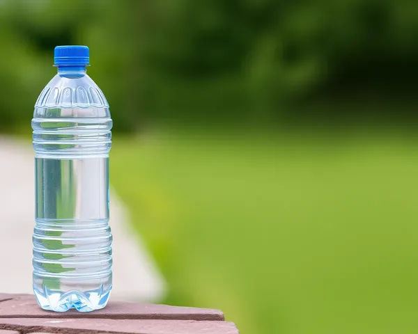 Fichier PNG d'une bouteille d'eau détectée