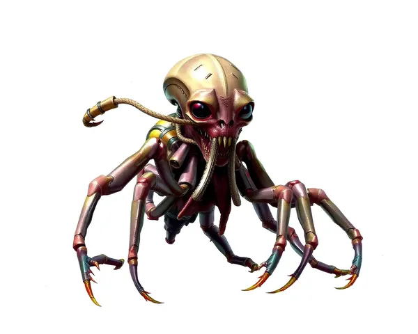 Fichier PNG de Facehugger transparent manquant