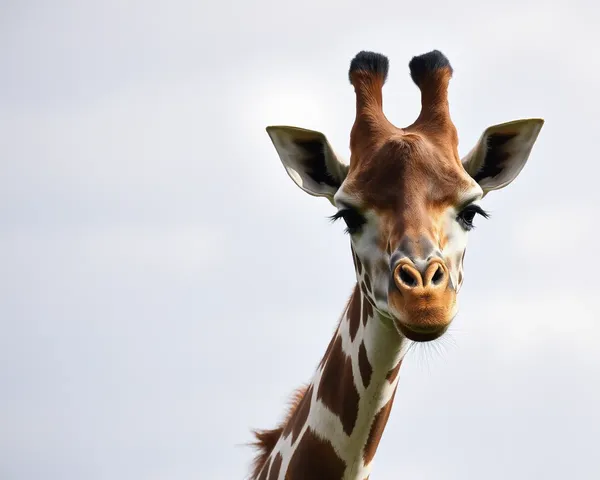 Fichier PNG de girafe trouvé