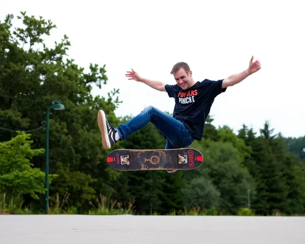 Fichier PNG de kickflip : photo de kickflip de skateboard