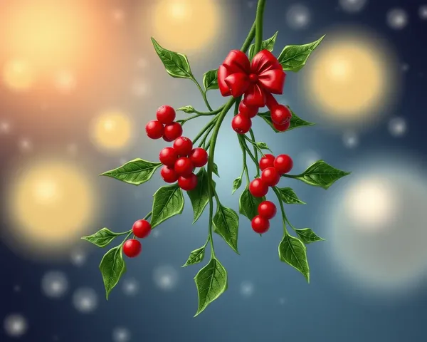 Fichier PNG de mistletoe disponible pour téléchargement