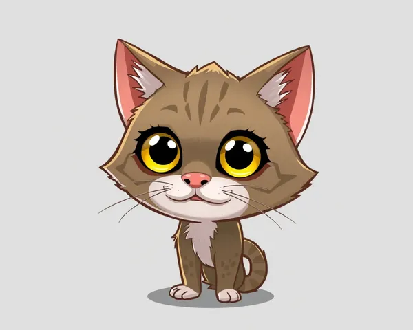 Fichier PNG format GIF d'un chat animé