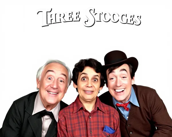 Fichier PNG transparent des Trois Stooges trouvé