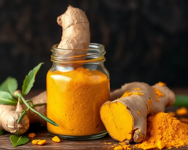 Fichier d'image PNG de curcuma et de gingembre