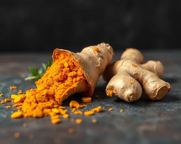 Fichier d'image PNG de turmeric et gingembre au format de fichier