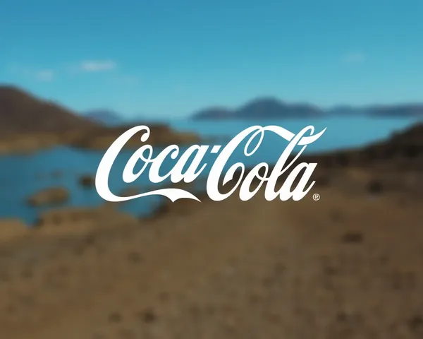 Fichier de format de logo PNG Coca Cola blanc