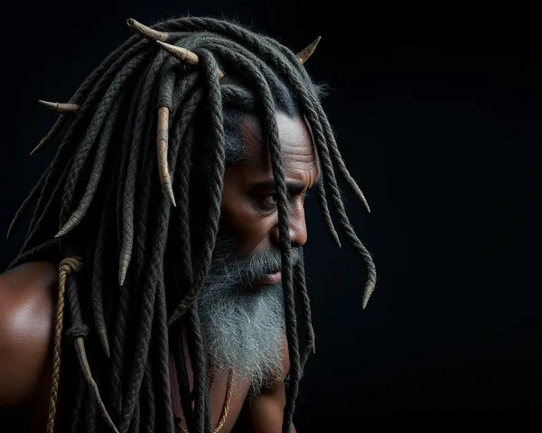 Fichiers PNG de dreadlocks de haute qualité