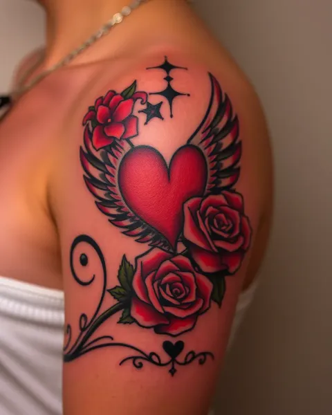 Fidélité au-dessus de l'amour : Tatouage de foi inébranlable