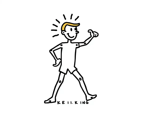 Figure de Keith Haring PNG chef-d'œuvre artistique