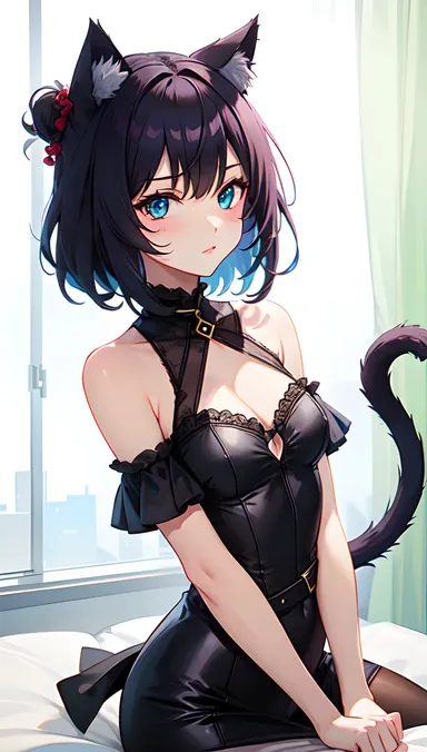 Fille chatte Hentai : Fantasy feline et art érotique déchaîné