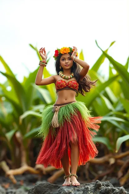 Fille de hula : Musique et instruments