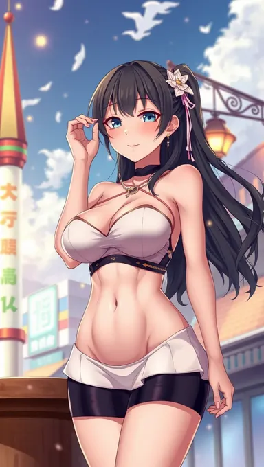 Filles d'anime avec de grands seins : Une mode anime mainstream