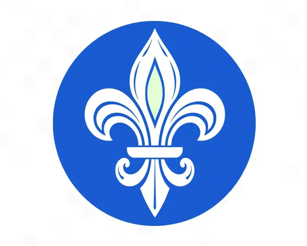 Fleur de lys du Québec, logo vectoriel PNG