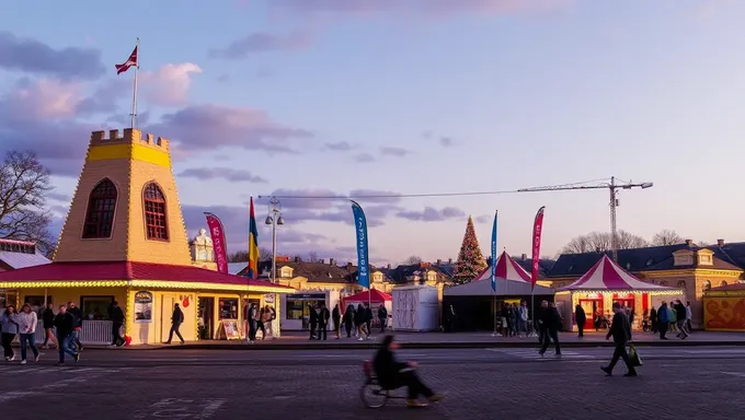 Foire de Hamberg 2025 : événement annuel en pleine activité