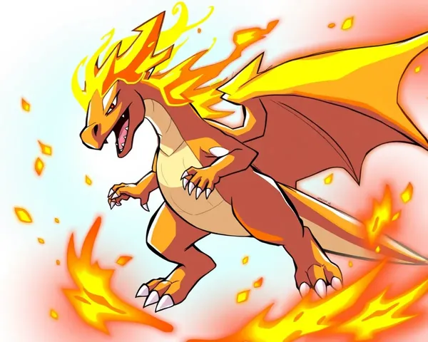 Format PNG de Charizard pris en charge par la plupart des appareils