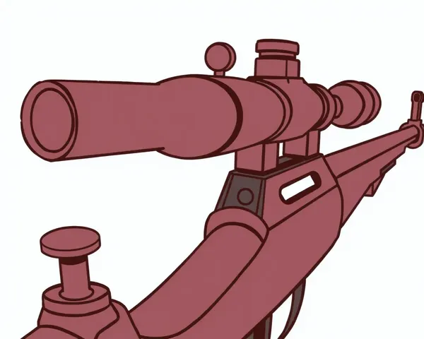 Format d'image PNG d'écran de visée de sniper