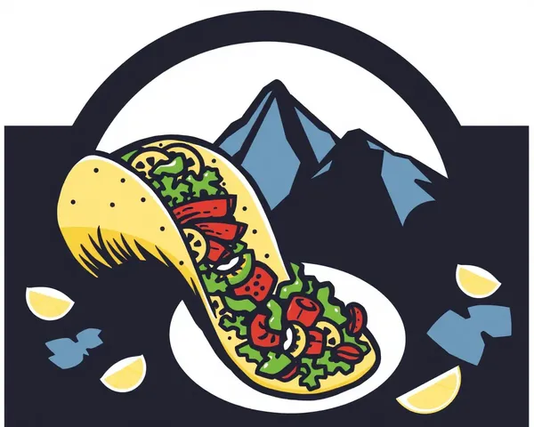 Format d'image de tacos en PNG