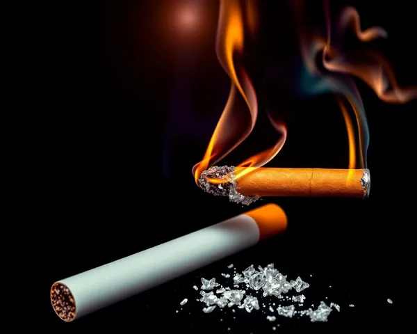 Format d'informations de fichier d'image PNG sur cigarette