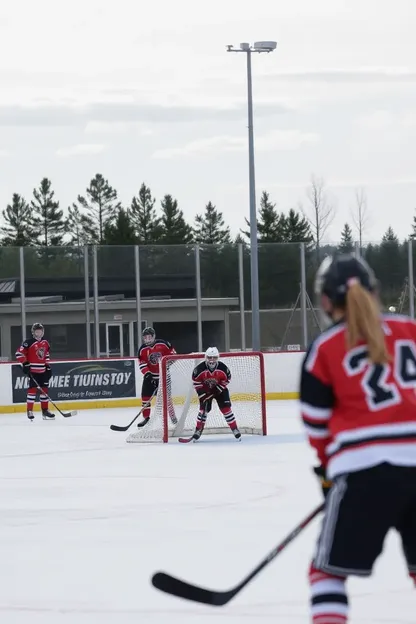 Formation de l'équipe de hockey d'été des filles du Nordshore