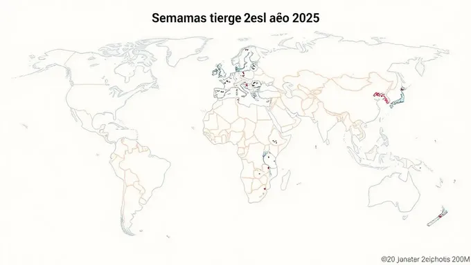 Formule de calcul des semaines de l'année 2025