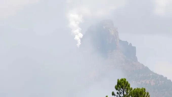 Fumée à Sedona aujourd'hui 7/9/2025 : l'air de Sedona est rempli de fumée