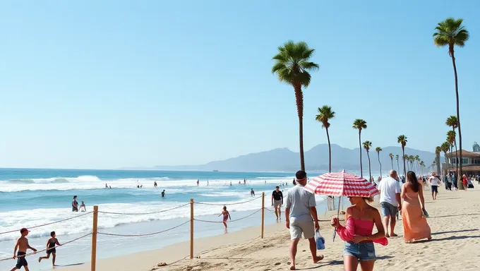 Fête du printemps 2025 sur les plages de Californie