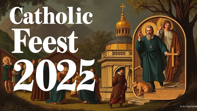 Fêtes catholiques 2025 : calendrier des fêtes et observances