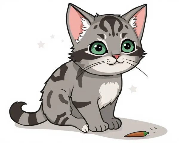 GIF animé d'un chat en format PNG